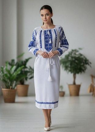 Вишита сукня"рассел" pu-0001
