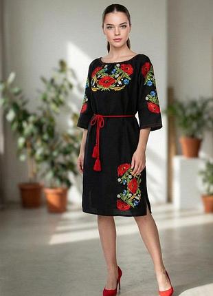 Вишита сукня"кіана" pn-0029