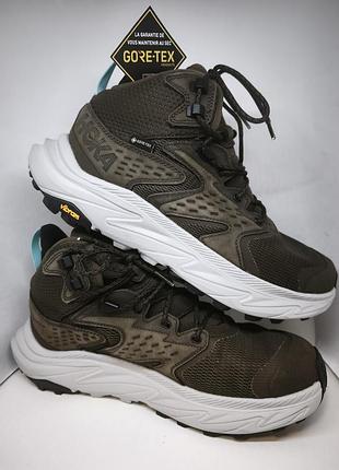 Ботинки мужские для туризма с gore-tex hoka one one anacapa 2 mid 1953x 1141633f-dds демисезонные водонепроницаемые оригинал, новые.пр