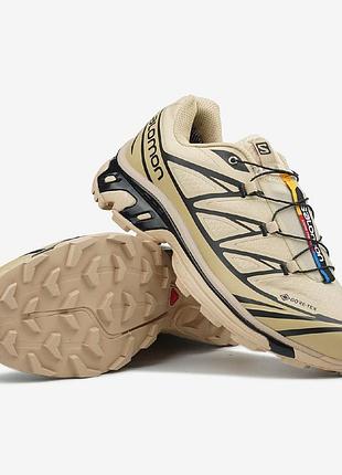 Salomon xt-6 beige black gore-tex 5