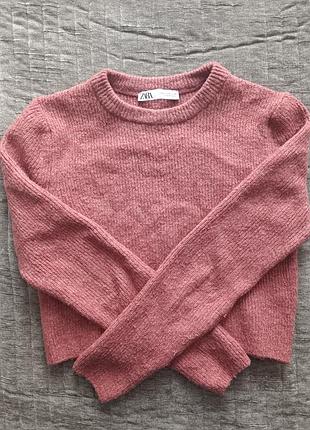 Мягенький свитер zara 2