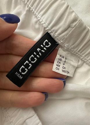 Спідниця h&m біла 3