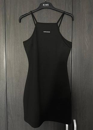 Платье сalvin klein jeans Черное