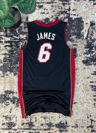 Баскетбольна майка adidas miami hot lebron james