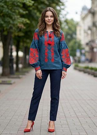 Вишиванка жіноча "амелія" bt-0014
