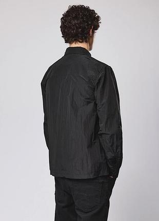 Куртка чоловіча weekend offender shields overshirt black | оригінал 3