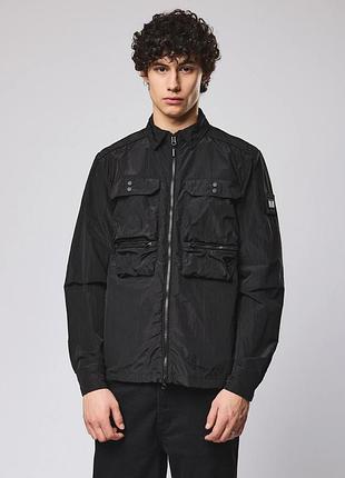 Куртка чоловіча weekend offender shields overshirt black | оригінал 2