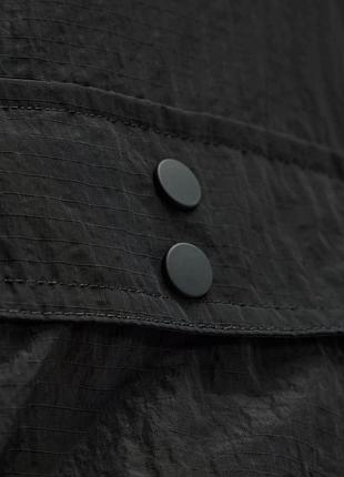 Куртка чоловіча weekend offender shields overshirt black | оригінал 5
