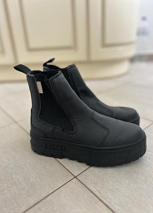 Puma челси кожаные