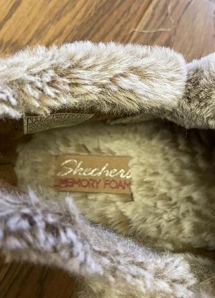 Хутряні черевики skechers 8