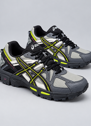 Кросівки asics gel-kahana 8 gore-tex waterproof thermo grey/black/green