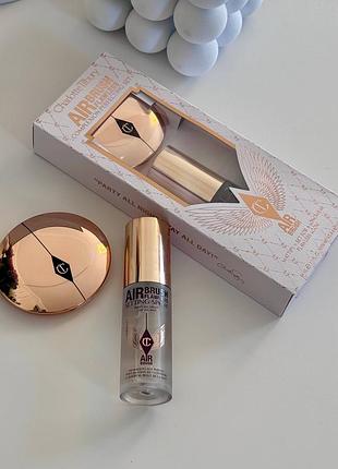 Набір пудра/ фіксатор airbrush flawless