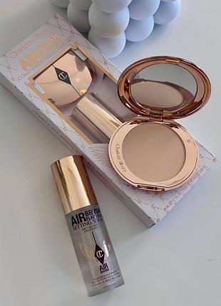 Набір пудра/ фіксатор airbrush flawless 6