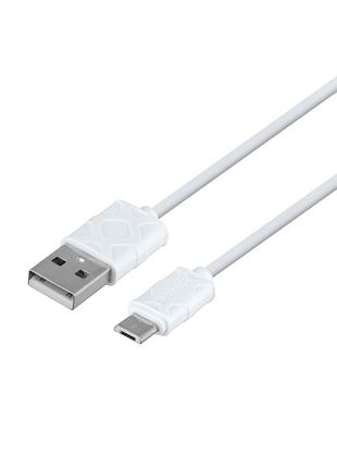Кабель usb baseus usb to micro 2.1a camun белый, 02