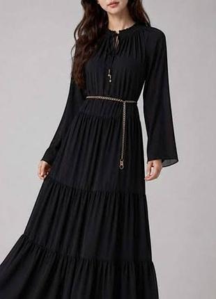 Ярусна віскозна сукня m&s