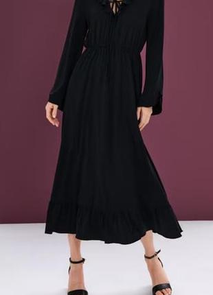 Ярусна віскозна сукня m&s 9