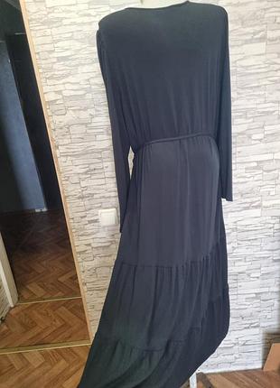 Ярусна віскозна сукня m&s 4