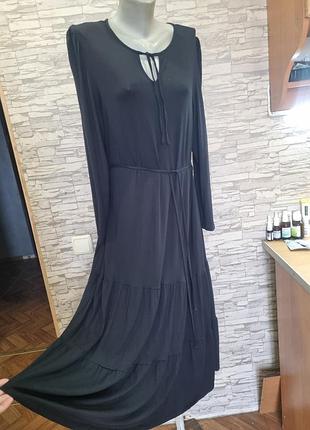 Ярусна віскозна сукня m&s 2