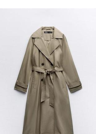Жіночий тренч zara бежевий