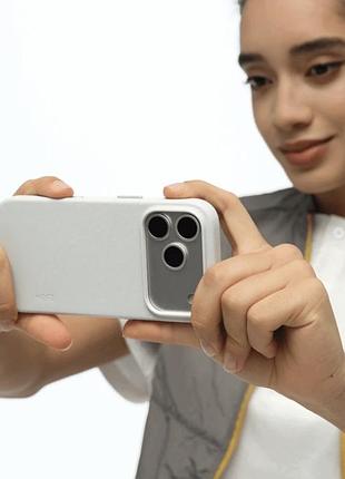 Чохол moft case для iphone 17 pro, білий 5