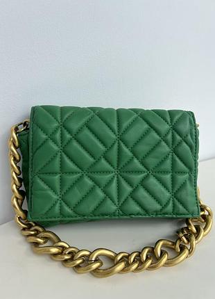 Клатч жіночий zara зелений