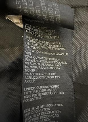 Пальто tommy hilfiger,оригінал,розмір s. 7