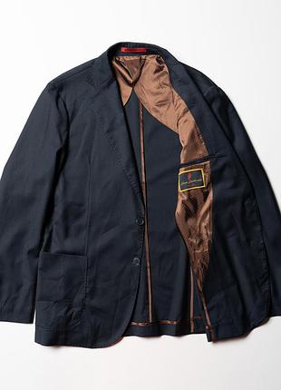 Linea sartoriale milano super 150’s wool navy blazer jacket [bmh017429]