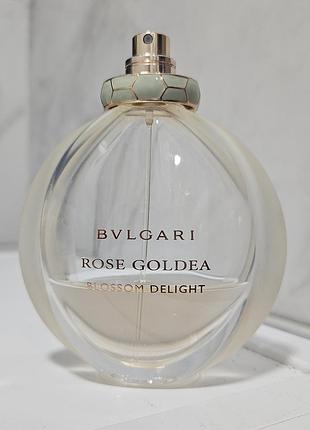 Залишок з флаконом оригінал парф вода bvlgari rose goldea blossom delight