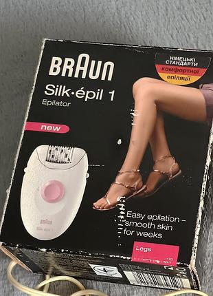 Епілятор braun silk-épil 1
епілятор