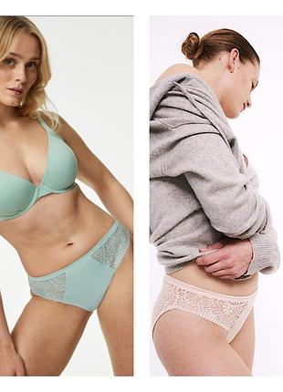 Женские кружевные трусики marks &amp; spencer