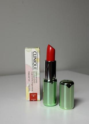 Помада для губ clinique pop longwear lipstick rouge à lèvres longue tenue