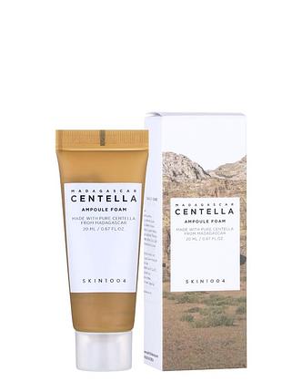 Пенка для умывания skin1004 madagascar centella ampoule foam с центеллой, 20 мл