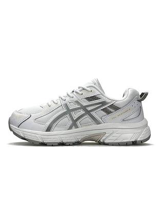 Кроссовки женские asics gel-venture 6 white metallic