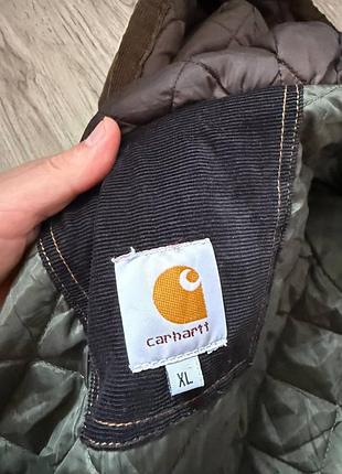Куртка carhartt active jacket patchwork вельвет оригінал 7