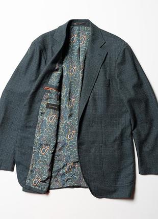 Alferano ermenegildo zegna woven in italy wool & cashmere blazer jacket  [bmh017430]