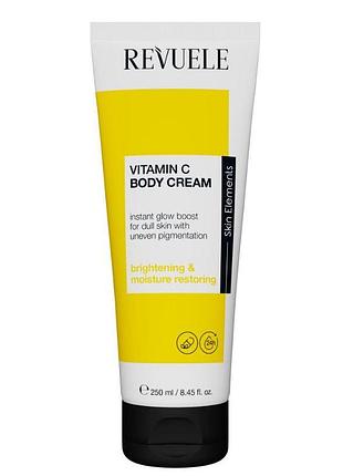 Крем для тіла зволожувальний revuele vitamin c body cream з вітаміном с, 250 мл