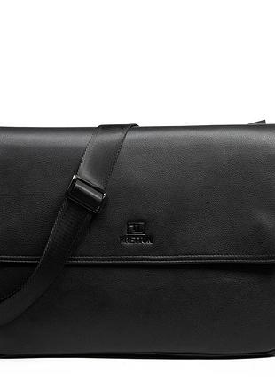 Podium сумка мужская портфель кожа bretton 3710-7 black
