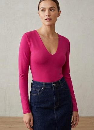Боди женский h&amp;m фуксия s