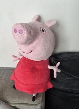 Велика мʼяка іграшки pepa pig пепа піг