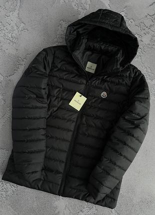 Куртка moncler чорна чоловіча 2