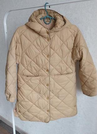 Курточка удлиненная zara на 10р 140 рост