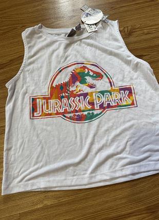Майка футболка жіноча парк юрського періоду jurassic park