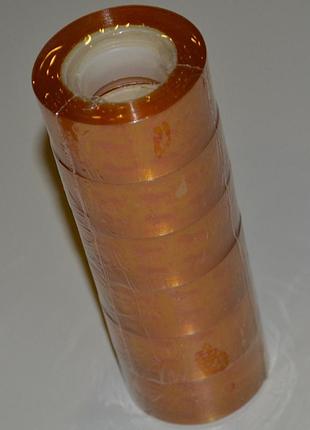 Скотч канцелярский мир хоз 30м 25mm 6шт/уп