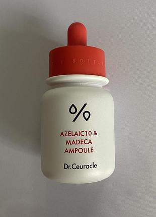 Dr.ceuracle azelaic 10 & madeca ampoule 30 мл