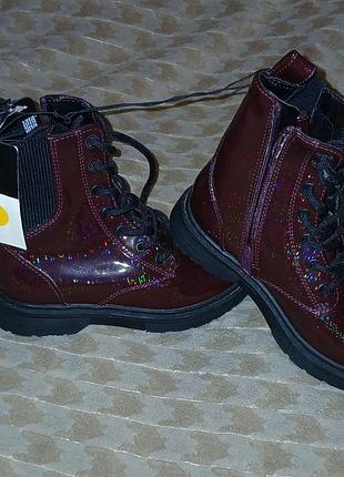 Детские ботинки, ботинки (модель типа combat boots или «гриндерсы») бренда art class** (это популярный собственный бренд американского ритейлера targe