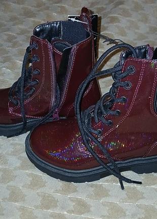 Детские ботинки, ботинки (модель типа combat boots или «гриндерсы») бренда art class** (это популярный собственный бренд американского ритейлера targe 3