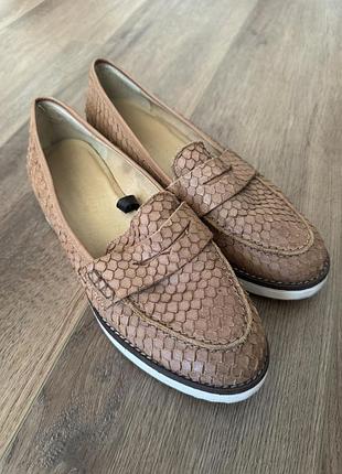 Лофери жіночі marks & spencer коричневі