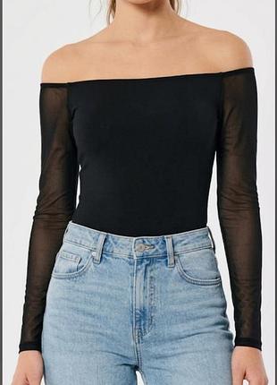 Боді жіночий  asos чорний s