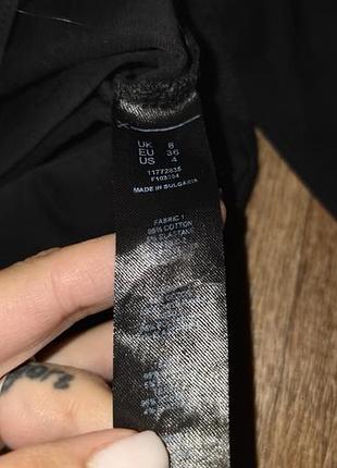 Боді жіночий  asos чорний s 4