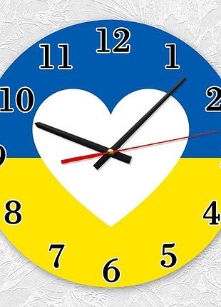Годинник настінний україна. серце